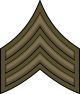 Sergeant (abbreviated as Sgt), United States Army