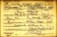 Military Draft Registration Index Card, Glenn Everett Moats, World War II