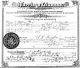 Marriage License, William Gray and Elizabeth Yauch