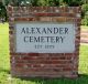 Entrance, Alexander Cemetery, Patronville, Spencer County, Indiana