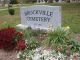 Entrance, Brockville Cemetery, Yale, Jasper County, Illinois
