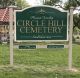 Entrance, Circle Hill Cemetery, Angola, Steuben County, Indiana