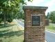Entrance, Danville National Cemetery, Danville, Vermilion County, Illinois