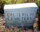 Entrance, Dieterich Cemetery, Dieterich, Effingham County, Illinois