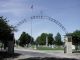 Entrance, Dodge Grove Cemetery, Mattoon, Coles County, Illinois
