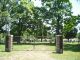 Entrance, Eden Cemetery, Barton, Gibson County, Indiana
