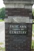 Entrance, Fairlawn Cemetery, Decatur, Macon County, Illinois