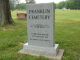 Entrance, Franklin Cemetery, Whittington, Franklin County, Illinois