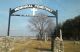 Entrance, Freelandville Memorial Cemetery, Freelandville, Knox County, Indiana