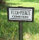 Entrance, Fulk-Pierce Cemetery, Jasper County, Illinois