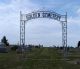 Entrance, Golden Cemetery, Flora, Clay County, Illinois