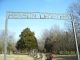 Entrance, Henson Cemetery, Wayne County, Illinois