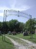 Entrance, Hurricane Cemetery, Hutton Township, Coles County, Illinois