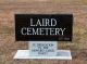 Entrance, Laird Cemetery, Enterprise, Wayne County, Illinois