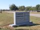 Entrance, Lamar Cemetery, Lamar, Johnson County, Arkansas