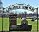Entrance, Lancaster Cemetery, Lancaster, Huntington County, Indiana