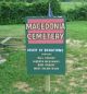 Entrance, Macedonia Cemetery, West Salem, Edwards County, Illinois