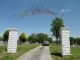 Entrance, Maple Hill Cemetery, Sesser, Franklin County, Illinois