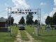 Entrance, Maumee Cemetery, Owensville, Gibson County, Indiana