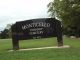 Entrance, Monticello Cemetery, Monticello, Piatt County, Illinois