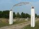 Entrance, Montrose Cemetery, Montrose, Effingham County, Illinois
