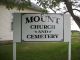 Entrance, Mount Cemetery, Johnson Township, Clark County, Illinois
