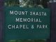 Entrance, Mount Shasta Memorial Park, Mount Shasta, Siskiyou County, California