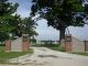 Entrance, Neoga Memorial Cemetery, Neoga, Cumberland County, Illinois
