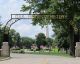 Entrance, Oak Ridge Cemetery, Springfield, Sangamon County, Illinois