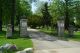 Entrance, Oakwood Cemetery, Joliet, Will County, Illinois