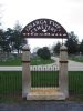 Entrance, Onarga Cemetery, Onarga, Iroquois County, Illinois