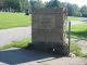 Entrance, Patoka Memorial Cemetery, French Lick, Orange County, Indiana