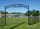 Entrance, Pea Ridge Cemetery, Pea Ridge, Benton County, Arkansas