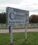 Entrance, Ridgeport Community Church Cemetery, Bloomfield, Greene County, Indiana