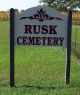 Rusk Cemetery, Flora, Clay County, Illinois