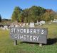 Entrance, Saint Norberts Cemetery, Harden, Calhoun County, Illinois