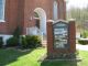 Entrance, Saint Pauls United Church of Christ of Indianland, Walnutport, Northhampton County, Pennsylvania