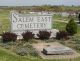 Entrance, Salem East Cemetery, Salem, Henry County, Iowa
