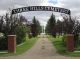 Entrance, Three Hills Cemetery, Three Hills, Strathmore Census Division, Alberta, Canada