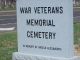 Entrance, Veterans Cemetery, Pekin, Tazewell County, Illinois