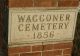 Entrance, Waggoner Cemetery, Crawford County, Illinois