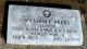 Headstone, Akers, William E.
