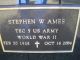 Headstone, Ames, Stephen W
