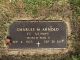 Headstone, Arnold, Charles M.