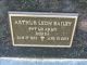 Headstone, Bailey, Arthur Leon