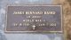 Headstone, Baird, James Bernard