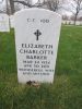 Headstone, Barker, Elizabeth Charlotte