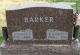 Headstone, Barker, Kathryn I. and W. Jarrott