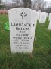 Headstone, Barker, Lawrence T.