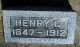 Headstone, Bothwell, Henry C.